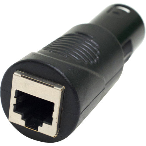 Dracast Convertidor de cable Cat 5 a DMX 5 pines para conexiones largas