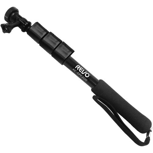 Revo Palo Ajustable para Cámara Extensible 38 Pulgadas con Soporte Smartphone