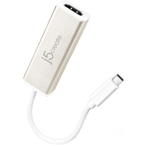 j5create Adaptador USB Type-C a HDMI 4K 3840x2160 Cable 5.7"