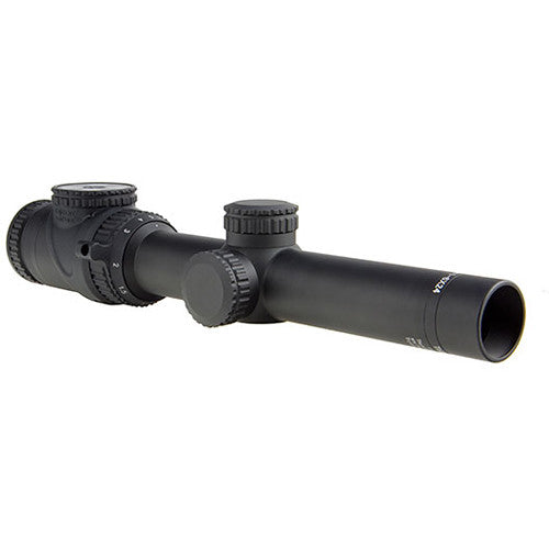 Trijicon 1-6x24 AccuPoint Visor para Rifle Con Iluminación Triángulo Verde y Turrets Ajustables