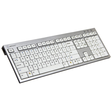 Logickeyboard Premium Slimline Teclado para Windows Inglés Americano Garantía 1 Año