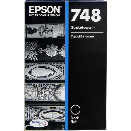 Epson DURABrite Pro 748 Cartucho de Tinta Negro Capacidad Estándar para WorkForce Pro