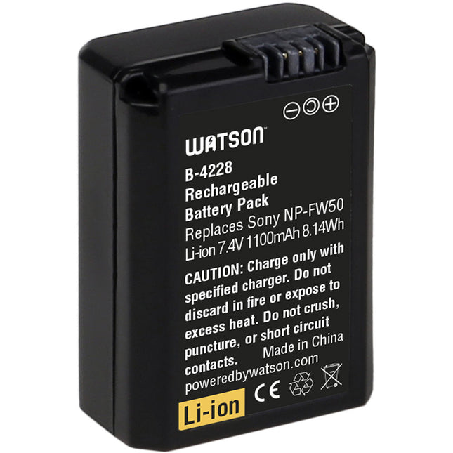 Watson NP-FW50 Batería de Litio 7.4V 1100mAh para Sony con Garantía