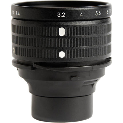 Lensbaby Edge 50 Objetivo para Formato Completo con Diafragma 9 Lamas y Enfoque Manual