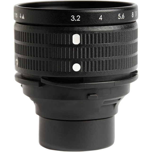 Lensbaby Edge 50 Objetivo para Formato Completo con Diafragma 9 Lamas y Enfoque Manual