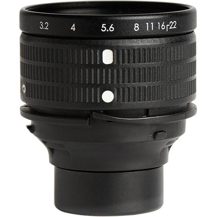 Lensbaby Edge 50 Objetivo para Formato Completo con Diafragma 9 Lamas y Enfoque Manual