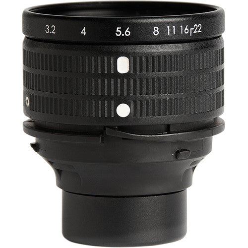 Lensbaby Edge 50 Objetivo para Formato Completo con Diafragma 9 Lamas y Enfoque Manual