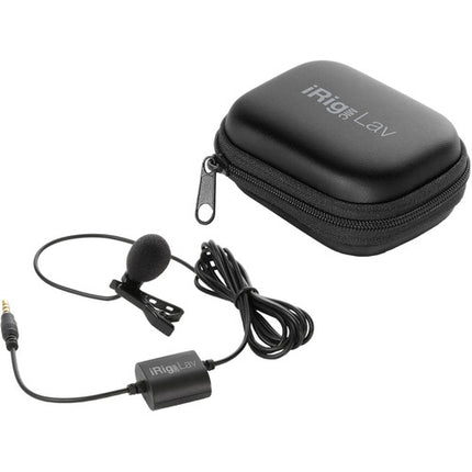 IK Multimedia iRig Mic Lavalier Pack Micrófonos de Solapa Omnidireccionales para Smartphone Tablets y Computadoras