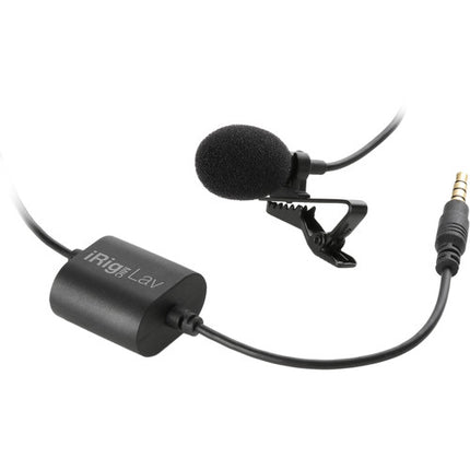 IK Multimedia iRig Mic Lavalier Pack Micrófonos de Solapa Omnidireccionales para Smartphone Tablets y Computadoras