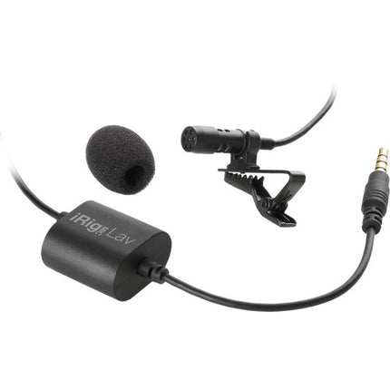 IK Multimedia iRig Mic Lavalier Pack Micrófonos de Solapa Omnidireccionales para Smartphone Tablets y Computadoras