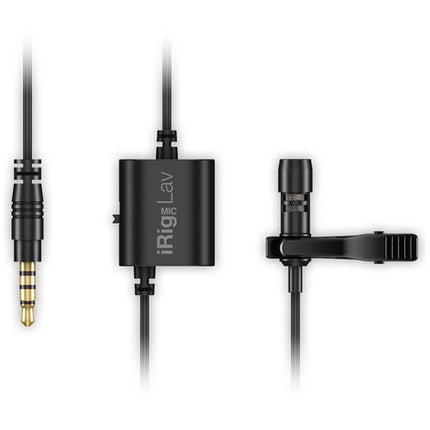 IK Multimedia iRig Mic Lavalier Pack Micrófonos de Solapa Omnidireccionales para Smartphone Tablets y Computadoras