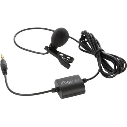 IK Multimedia iRig Mic Lavalier Pack Micrófonos de Solapa Omnidireccionales para Smartphone Tablets y Computadoras