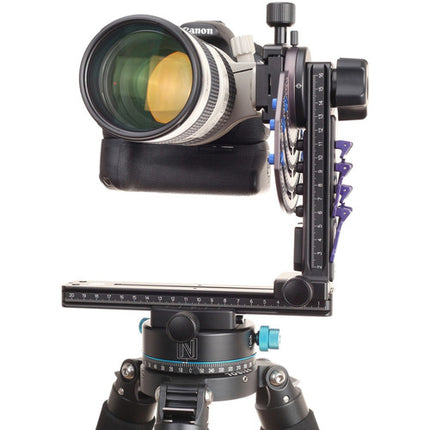 Nodal Ninja M2 Giga Plate con Rotador RD8-II para Fotografía Gigapixel 210mm