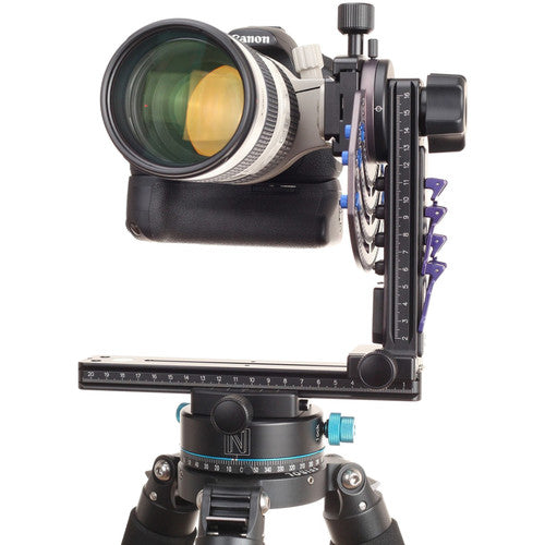 Nodal Ninja M2 Giga Plate con Rotador RD8-II para Fotografía Gigapixel 210mm