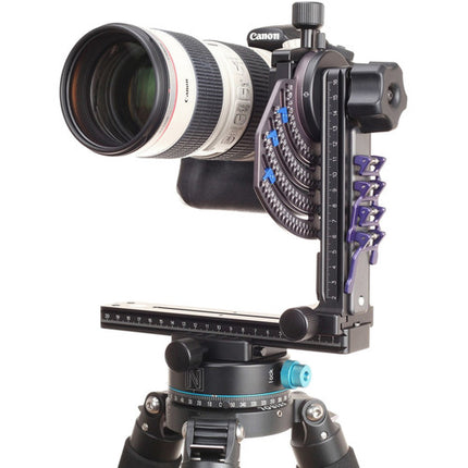 Nodal Ninja M2 Giga Plate con Rotador RD8-II para Fotografía Gigapixel 210mm