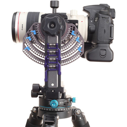 Nodal Ninja M2 Giga Plate con Rotador RD8-II para Fotografía Gigapixel 210mm