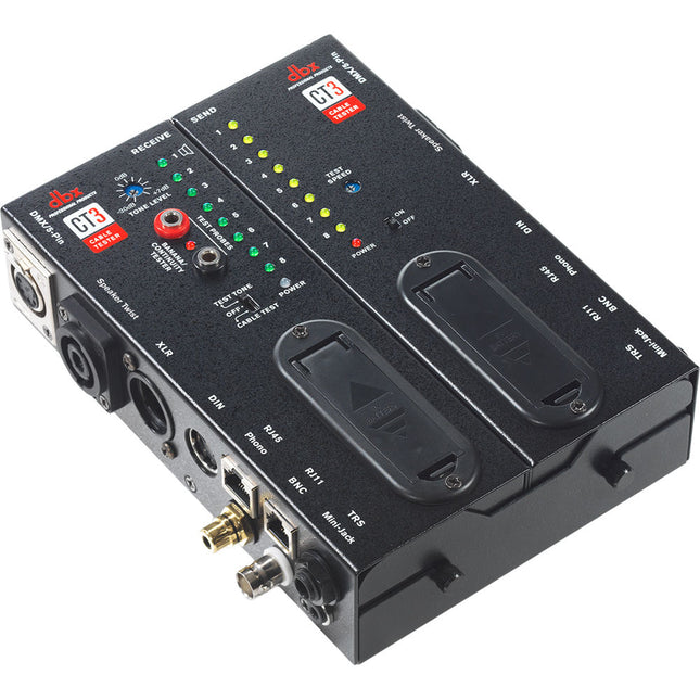 dbx CT-3 Probador avanzado de cables para 10 tipos con generador de tonos