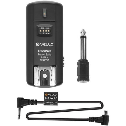 Vello FreeWave Fusion Basic Receptor Inalámbrico 2.4 GHz 16 Canales 100 m Alcance