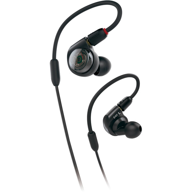 Audio-Technica ATH-E40 Auriculares Monitor In Ear con Cable Desmontable y Aislamiento