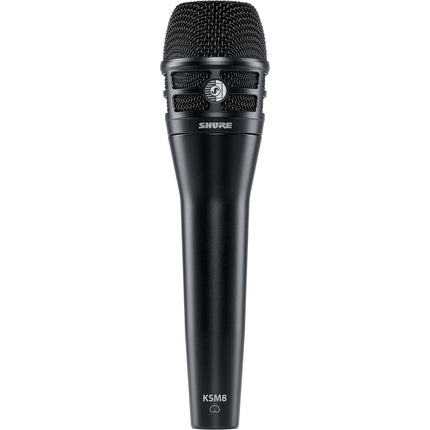 Shure KSM8/B Micrófono Dinámico Vocal Dualdiafragma Negro con Funda y Adaptador