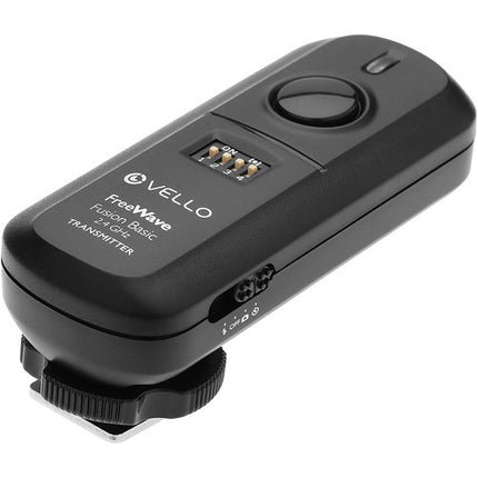 Vello FreeWave Fusion Basic Sistema de Disparo Inalámbrico 2.4 GHz 100 m alcance 16 canales para Nikon