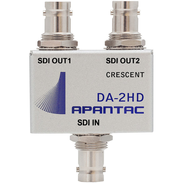 Apantac Divisor Pasivo 1x2 Triple Tasa para 3G HD SD SDI CVBS ASI 100 m alcance