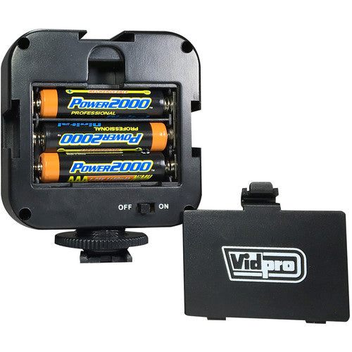 Vidpro LED-36X Luz LED para Foto y Video 5600K 40W con Soporte Lateral