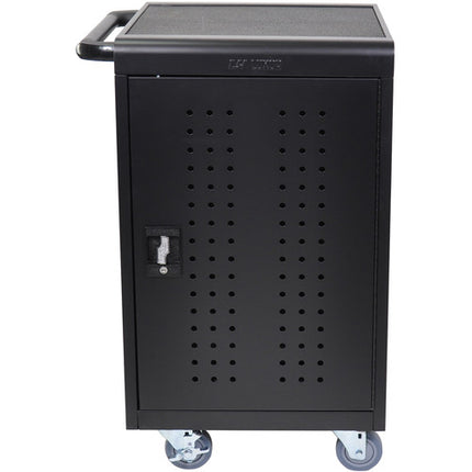 Luxor Carro de Carga para 30 Tabletas y Chromebooks con 30 Puertos y Ruedas Bloqueables