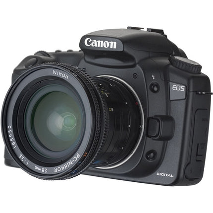 Adaptador Novoflex para Montura de Lente Nikon a Canon EOS con Cubierta