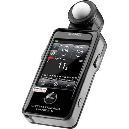 Sekonic LiteMaster Pro L-478DR-U-EL Fotómetro con Pantalla Táctil 2.7" y Control de Potencia Flash