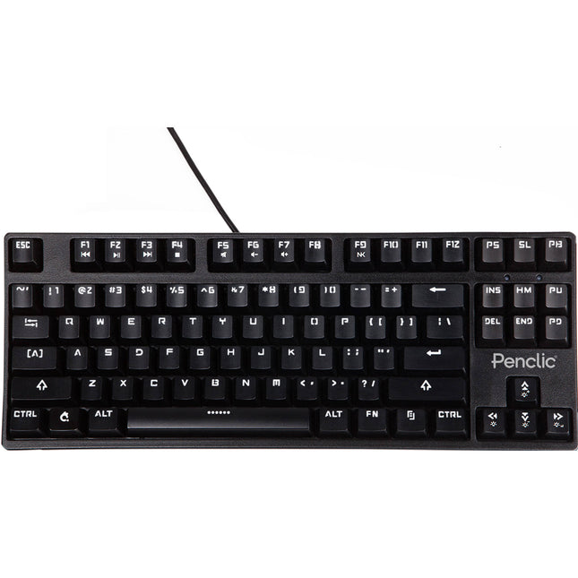 Penclic MK1 Teclado Mecánico Retroiluminado Profesional USB Kailh Brown