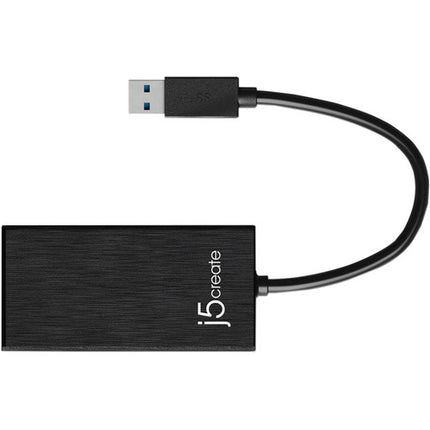 j5create Hub Adaptador USB 3 Puertos USB 3.0 Ethernet Gigabit 5 Gb/s