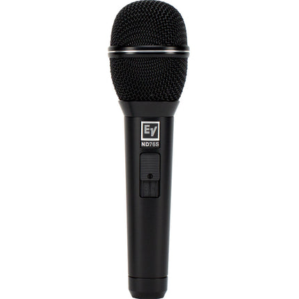 Electro-Voice ND76S Micrófono Vocal Dinámico Cardioide con Interruptor y Estuche