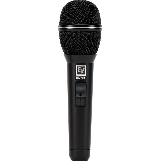 Electro-Voice ND76S Micrófono Vocal Dinámico Cardioide con Interruptor y Estuche