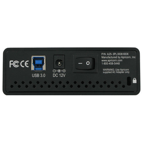 Apricorn 8TB Aegis Padlock DT Disco Externo de Escritorio USB 3.0 con Encriptación AES 256-Bit