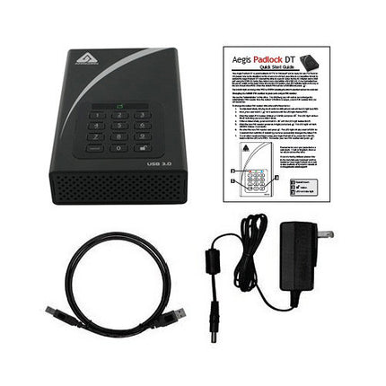 Apricorn 8TB Aegis Padlock DT Disco Externo de Escritorio USB 3.0 con Encriptación AES 256-Bit