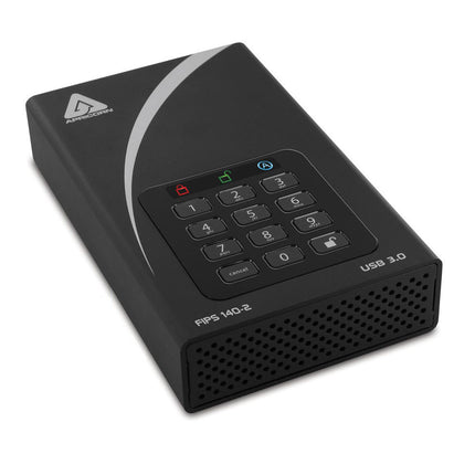 Apricorn 8TB Aegis Padlock DT Disco Duro Externo Escritorio USB 3.2 Gen 1 AES 256-Bit Encriptación