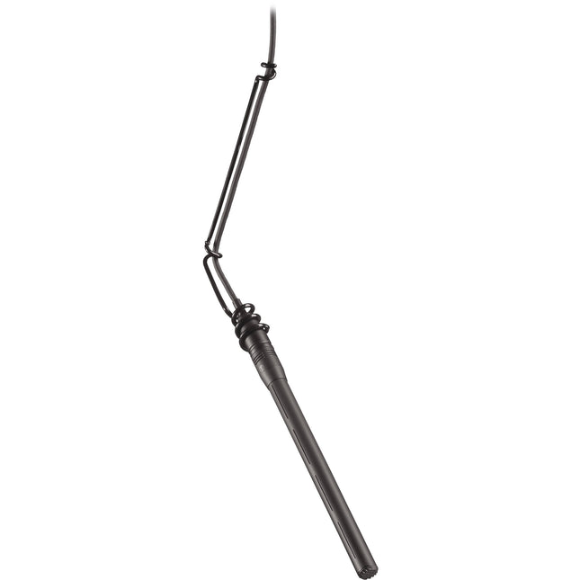 Audio-Technica U853RU Micrófono Colgante Negro con Alimentación Phantom y Soporte de Acero