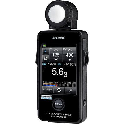 Sekonic LiteMaster Pro L-478DR-U Medidor de Luz con Pantalla Táctil 2.7 y Control de Flash