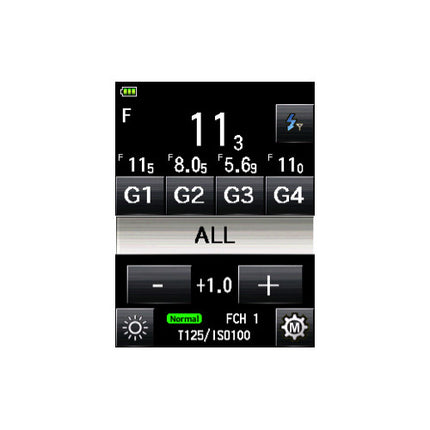 Sekonic LiteMaster Pro L-478DR-U-EL Fotómetro con Pantalla Táctil 2.7" y Control de Potencia Flash