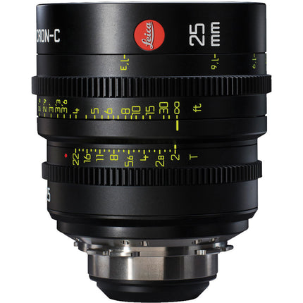 Leitz Cine 25mm T2.0 Summicron-C Lente PL Mount Super 35mm 95mm