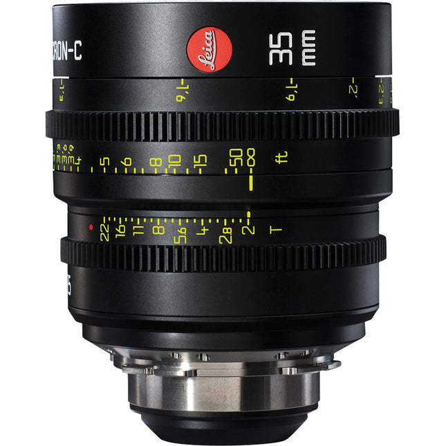 Leitz Cine 35mm T2.0 Summicron-C Lente con Montura PL y Control Iris