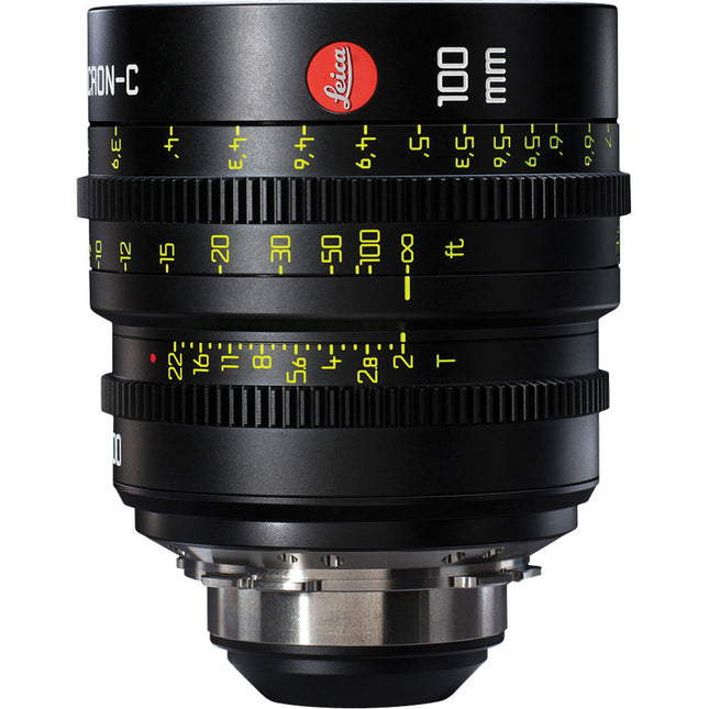 Leitz Cine 100mm T2.0 Summicron-C Lente con Montura PL y Apertura T2.0-T22