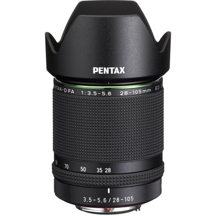 Pentax HD PENTAX-D FA 28-105mm f/3.5-5.6 ED DC WR Lente K-Mount Full Frame con Motor AF