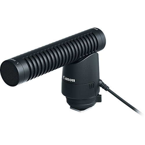 Canon DM-E1 Micrófono Direccional para Cámaras Modos Estéreo y Shotgun 120°