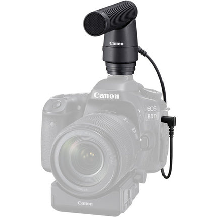 Canon DM-E1 Micrófono Direccional para Cámaras Modos Estéreo y Shotgun 120°