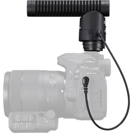 Canon DM-E1 Micrófono Direccional para Cámaras Modos Estéreo y Shotgun 120°