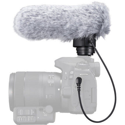 Canon DM-E1 Micrófono Direccional para Cámaras Modos Estéreo y Shotgun 120°