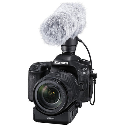 Canon DM-E1 Micrófono Direccional para Cámaras Modos Estéreo y Shotgun 120°