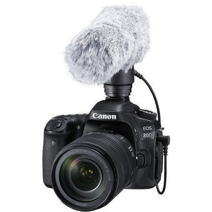 Canon DM-E1 Micrófono Direccional para Cámaras Modos Estéreo y Shotgun 120°